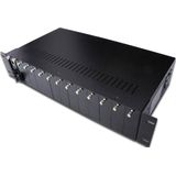 Digitus - DN-82x1x - Mediaconverter Chassis - Zwart - Voor maximaal 14 mediaconverters