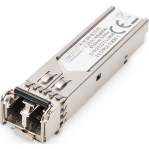 Digitus - SFP-module - Zilver - 1,25 Gbps - Multimode - LC Duplex