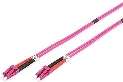 Digitus LC OM4, 10m Glasvezel kabel I-VH OM2 Oranje