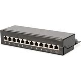 DIGITUS DN-91612SD-EA Patch Paneel - Afgeschermde RJ45 - Desktopversie