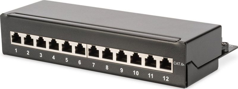 DIGITUS DN-91612SD-EA Patch Paneel - Afgeschermde RJ45 - Desktopversie