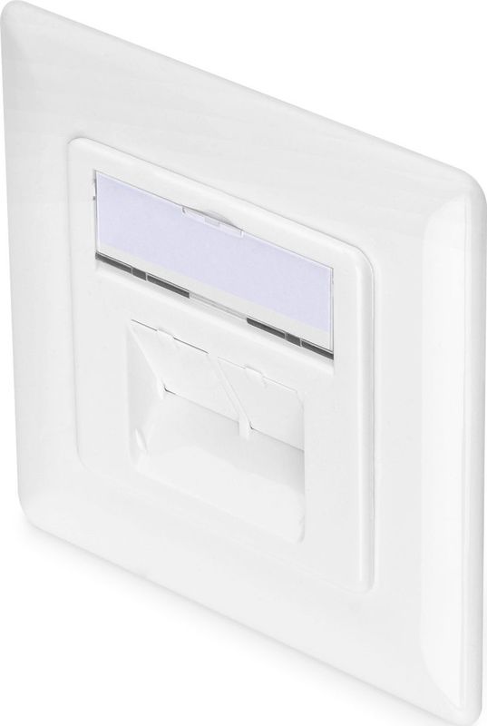 Assmann DIGITUS CAT 6A Netzwerkdose, designkompat. geschirmt Unterputz