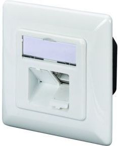 DIGITUS aansluitdoos Cat.6A (diep) - 2 x RJ45 - afgeschermd