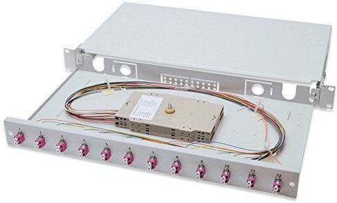 Digitus DN-96331-4 Glasvezel-patchpaneel 12 poorten LC 1 HE