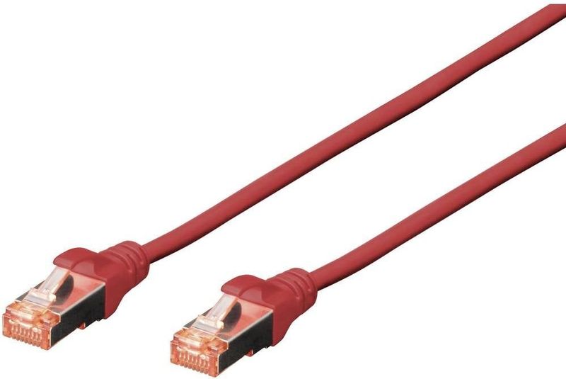 Assmann DIGITUS CAT 6 S-FTP Patchk. Cu, LSZH AWG 27/7, 0,5 m, RT