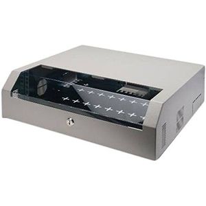 DIGITUS netwerkkast - 19 Inch Rack - 3HE & 2HE - Draagvermogen 30 kg - Nuttige diepte 26,5 cm - Wandmontage - Grijs