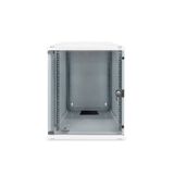 DIGITUS - Netwerkkast - 19-inch Rack 12 HE - Glazen Deur - Grijs