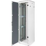 Digitus - Unique 42u 19" Rack - Zwart - Staal - Glazen Voordeur