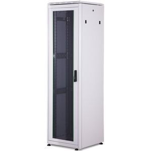 Digitus - Unique 42u 19" Rack - Zwart - Staal - Glazen Voordeur