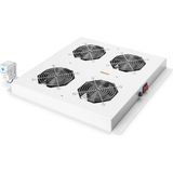 Digitus - DN-19 FAN-4-N - Onderdeel - Zwart - Ventilator voor Computerkoeling