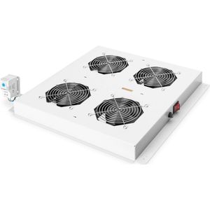 Digitus - DN-19 FAN-4-N - Onderdeel - Zwart - Ventilator voor Computerkoeling