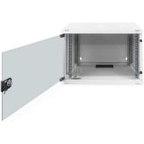 Digitus DN-19 07U-S-1 19inch-wandkast (b x h x d) 520 x 360 x 400 mm 7 HE Grijs-wit (RAL 7035)