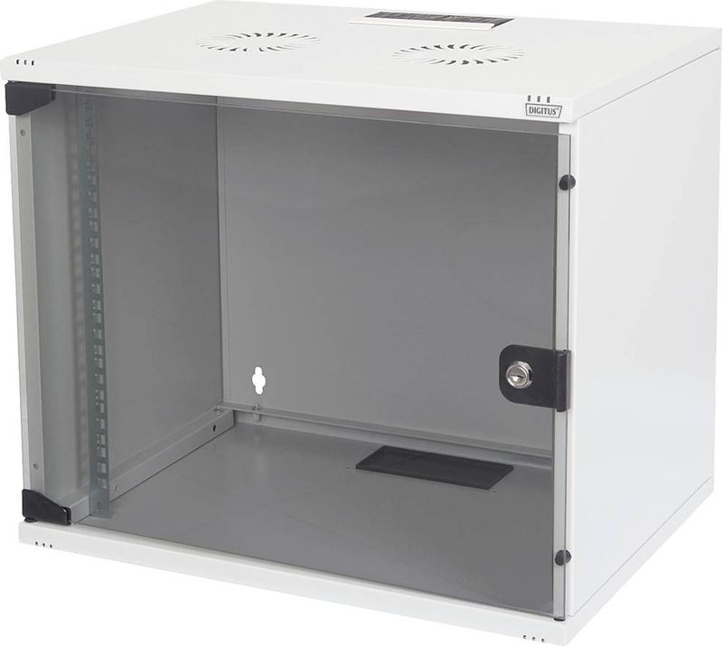 Digitus DN-19 07U-S-1 19inch-wandkast (b x h x d) 520 x 360 x 400 mm 7 HE Grijs-wit (RAL 7035)