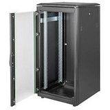 DIGITUS - DN-19 22U-6/6-B-1 - Netwerkkast - Zwart - Draagvermogen 800 kg - Werkingsdiepte 22HE