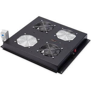 Digitus DN-19 FAN-2-B-N rack-toebehoren Ventilatiepaneel