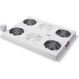 Digitus DN-19 FAN-4-SRV Koeling accessoire Grijs