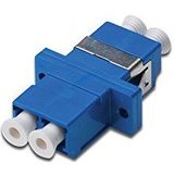 DIGITUS glasvezelkoppelaar - LC/LC - OS2 - Singlemode - Fibre-Optic - Netwerk Technologie - Kleur Blauw