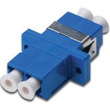 DIGITUS glasvezelkoppelaar - LC/LC - OS2 - Singlemode - Fibre-Optic - Netwerk Technologie - Kleur Blauw