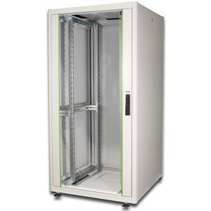 ASSMANN DIGITUS 32HE Dynamic Netzwerkschrank 800x800 Grau Glastür