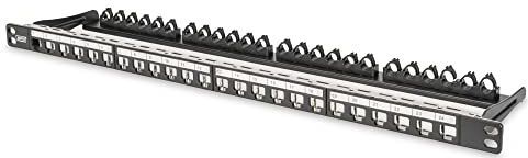 Digitus - Cat6 Utp/Ftp Patchpaneel - 24 Poorten - Afgeschermd - 0,5U