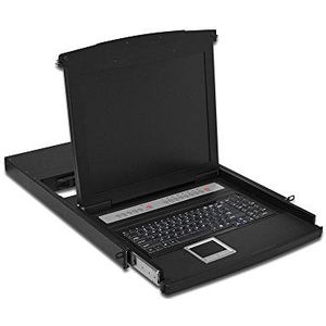 Digitus DS-72002ES 17"" 1920 x 1080Pixel Schwarz 1U Konsolenregal