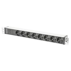 Digitus Stekkerdoos - 19 inch - Patchkast - Zwart