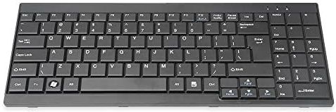 DIGITUS toetsenbord voor LCD KVM-consoles van DIGITUS, Amerikaanse lay-out, zwart