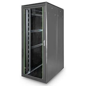 DIGITUS - Unique Serie - Netwerkschränke - Zwart - Staal - 26HE