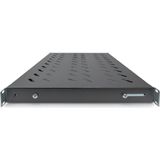 Digitus - Plank - Zwart - 1U voor 48,3cm 19inch Netwerkkast