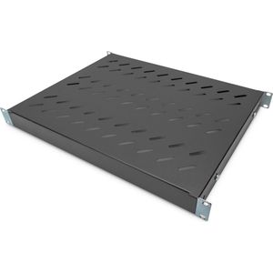 Digitus - Plank - Zwart - 1U voor 48,3cm 19inch Netwerkkast