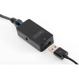 Digitus USB 2.0 Adapter voor Computer Muis Netwerk Laptop 50 m
