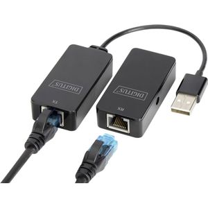 Digitus USB 2.0 Adapter voor Computer Muis Netwerk Laptop 50 m