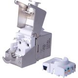 Digitus RJ45 Inbouwmodule - Keystone CAT 6A - Afgeschermd