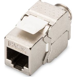 DIGITUS Keystone Cat-5e afgeschermde module RJ45-100MHz 1GBase-T stekker AWG 26-22 montage zonder gereedschap