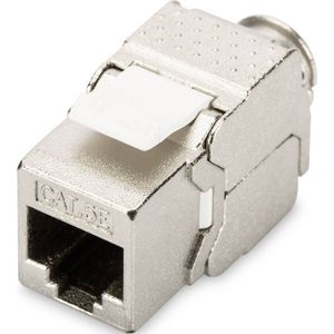 DIGITUS Keystone-module Cat-5e Afgeschermd - RJ45-bus - 100 MHz 1GBase-T - AWG 26-22 - Gereedschapsloze montage