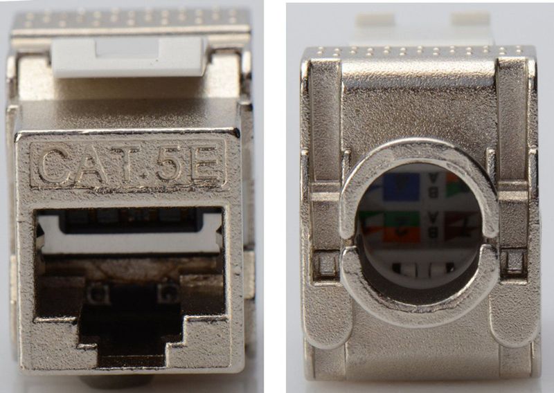 Digitus - CAT 5e Klasse D - Keystone Module - Afgeschermd - Netwerk Accessoires