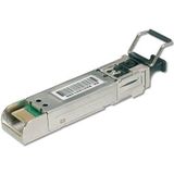 DIGITUS Gigabit SFP-module - 1,25 Gbit/s - Cisco-compatibel - Mini GBIC - voor enkelvoudige glasvezelkabel - LC Duplex - 1310 nm golflengte - 20 km bereik - Plug & Play