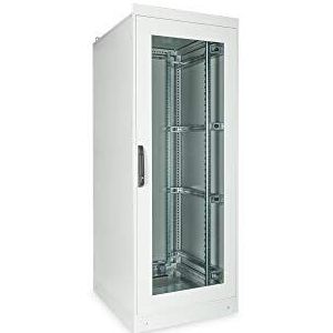 DIGITUS netwerkkast - 19 inch rack 42U - 80x100 cm - industriële serie - IP55 & IK10 - max. belasting 1500 kg - bruikbare diepte 660 mm - serverkast - grijs