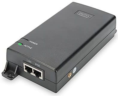 Digitus DN-95104 PoE-injector 1 GBit/s IEEE 802.3at (25.5 W), IEEE 802.3af (12.95 W)