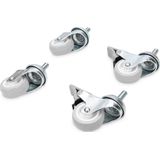 Digitus - DN-19 - Wielen - Meerdere Kleuren - Set van 4 - Roterend