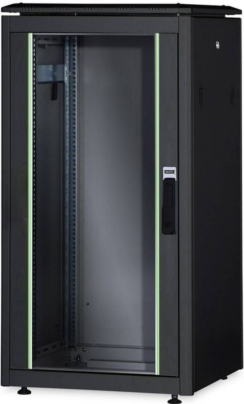 Digitus - DN-19 26U-6/10-B-1 - Patchkast - Zwart - 19 inch - 26 HE - 600 x 1342 x 1000 mm