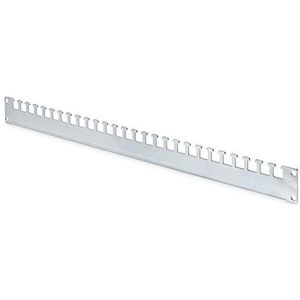 DIGITUS Digitus Kabelafvangrail voor 19 inch Unique & Dynamic Basic kasten, 52 cm diepte voor 600 mm kastdiepte, 2 mm dik plaatstaal, zilver