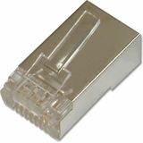 Assmann ASSMANN Modularstecker für Rundkabel, CAT 6A, geschirmt