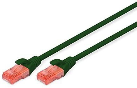 DIGITUS CAT 6 U-UTP Patchk. Cu, LSZH AWG 26 7, 0,25 m, GN