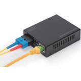 Digitus - PoE Media Converter - Multimode - 10/100/1000Base-T naar 1000Base-SX - Incl. Voeding 30W - SC Connector