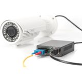 Digitus - Media Converter - Singlemode - 10/100/1000Base-T naar 1000Base-LX - Incl. PSU 30W