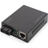 Digitus - Media Converter - Singlemode - 10/100/1000Base-T naar 1000Base-LX - Incl. PSU 30W