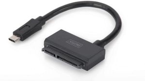 DIGITUS USB 3.1 Type-C? - SATA 3 Adapterkabel f&#252;r 2,5- SSDs HD