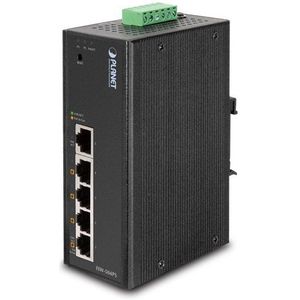 Planet ISW-504PS netwerkschakelaar Managed L2 Fast Ethernet (10/100) ondersteuning Power over Ethernet (PoE)