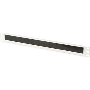 Digitus DN-97660 19 inch Afdekking met borstels voor patchkast 1 HE Grijs, Grijs-wit (RAL 7035)